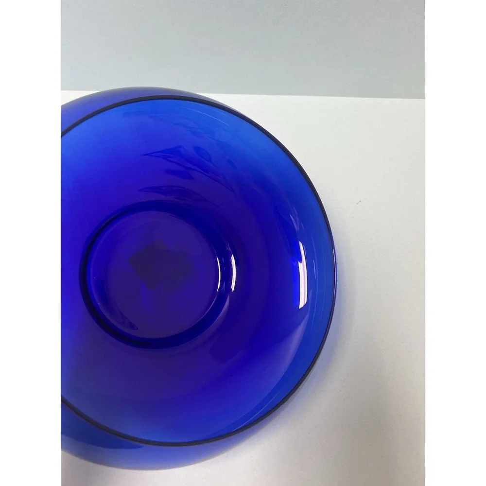 Crisa Mexico Hand-Blown Cobalt Blue Glass‎ Vintage 10